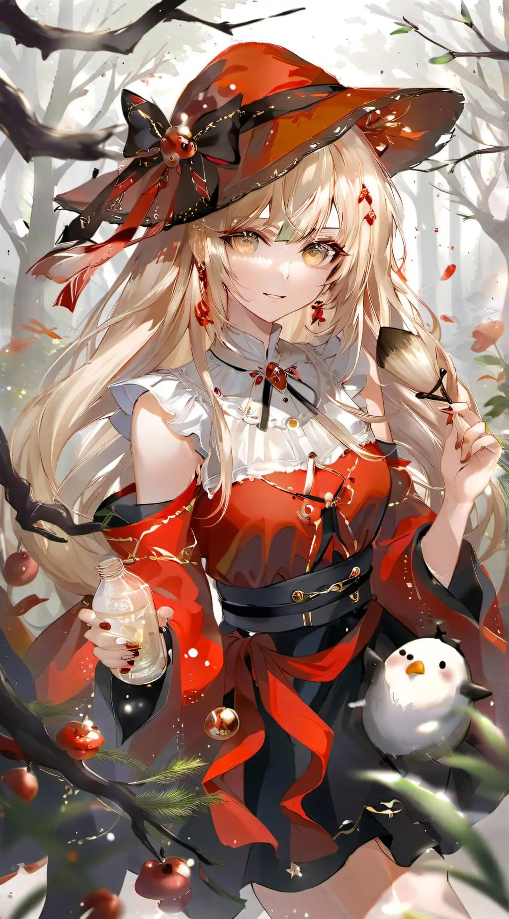 ai character: lilly background