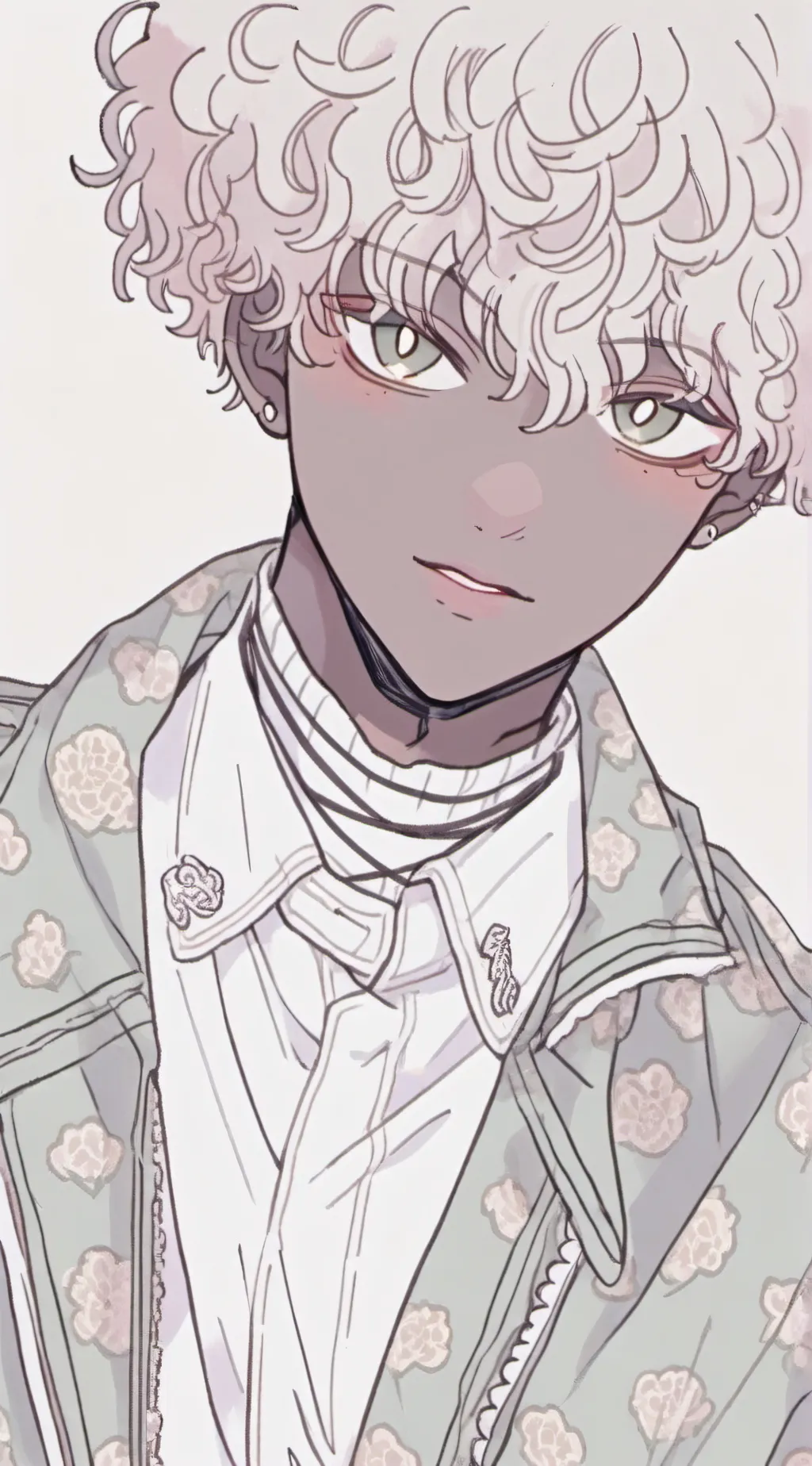 ai character: #.jabari ☘︎︎ background