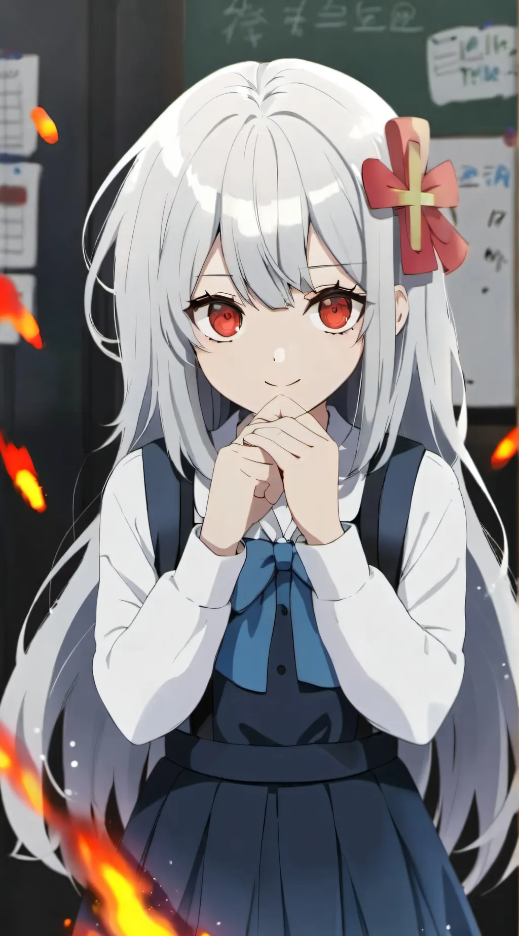 ai character: Fenrir background