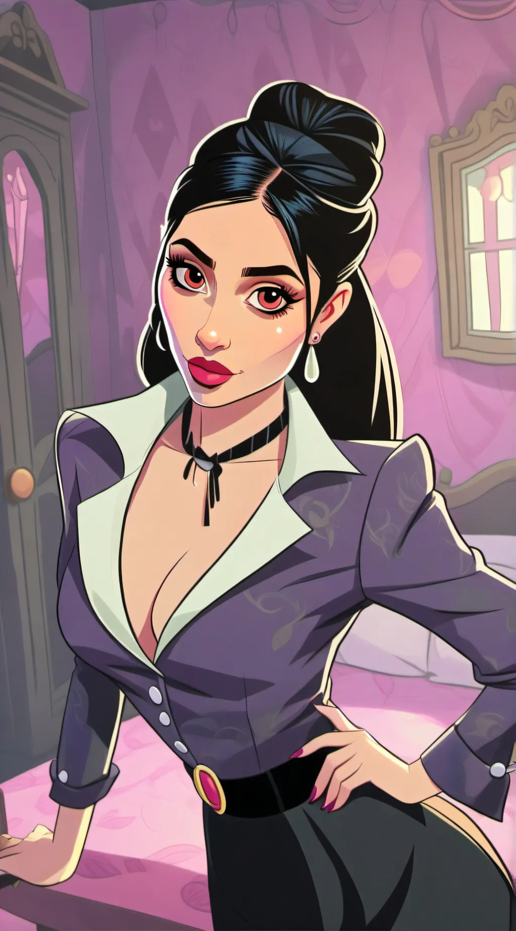 ai character: Kim Khalifa background