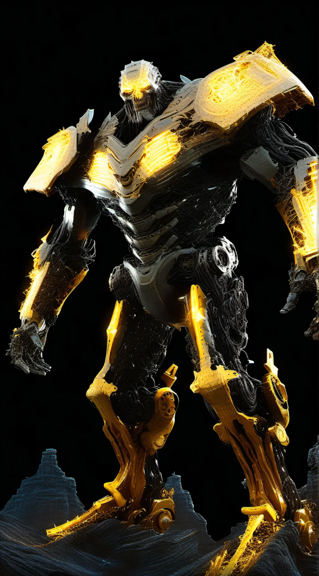 ai character: Wraith Titan background