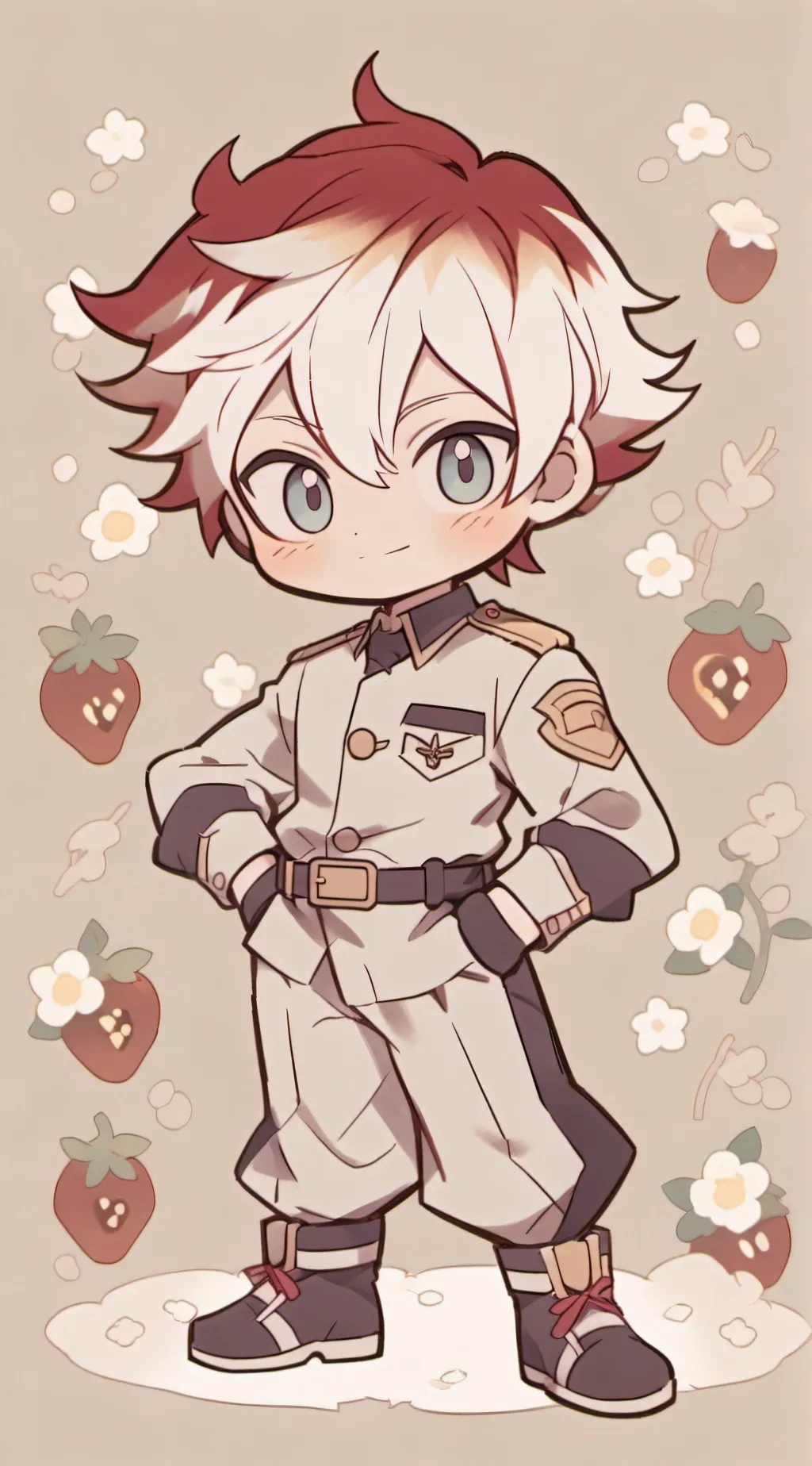 ai character: Todoroki  background