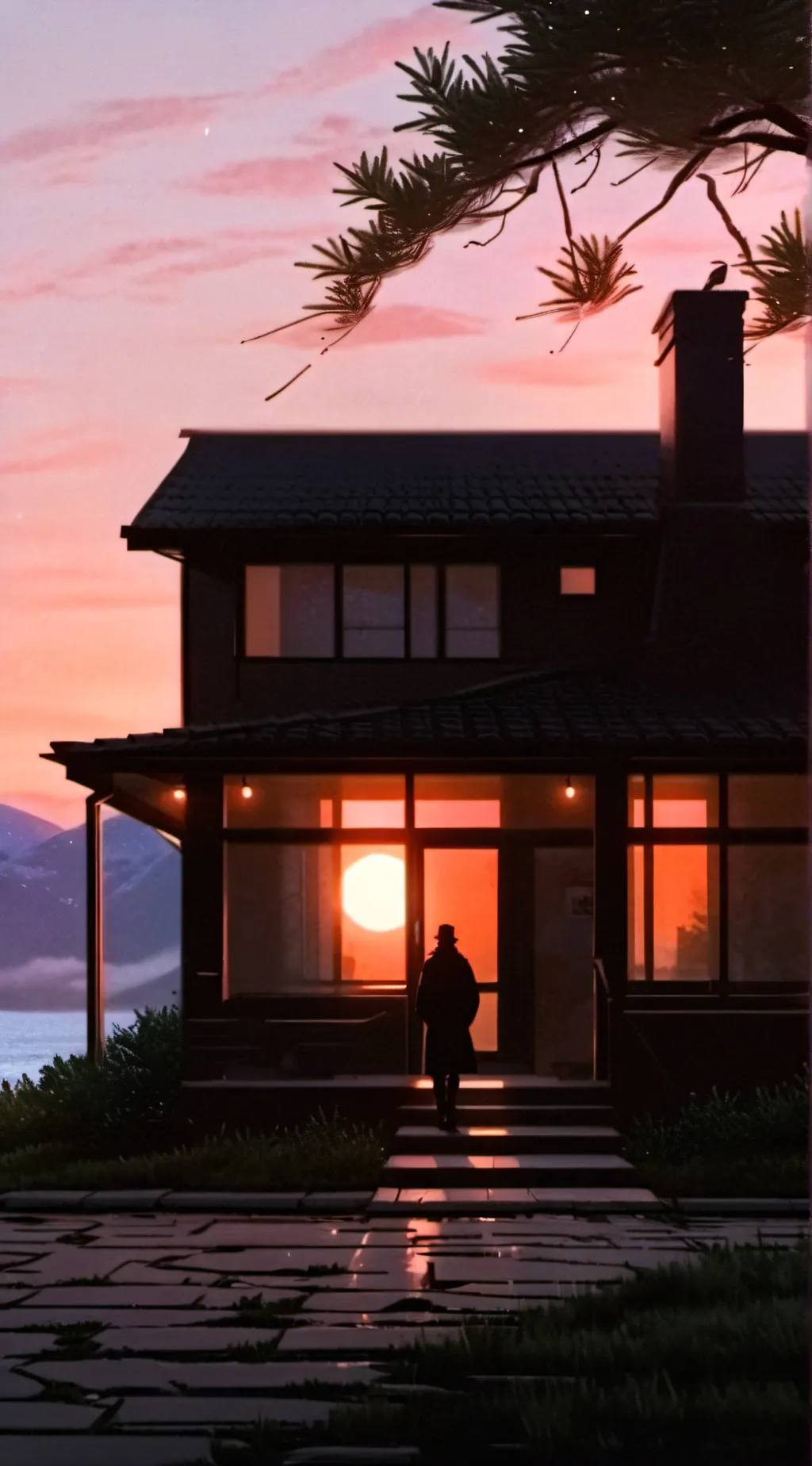 ai character: The one who stalks background