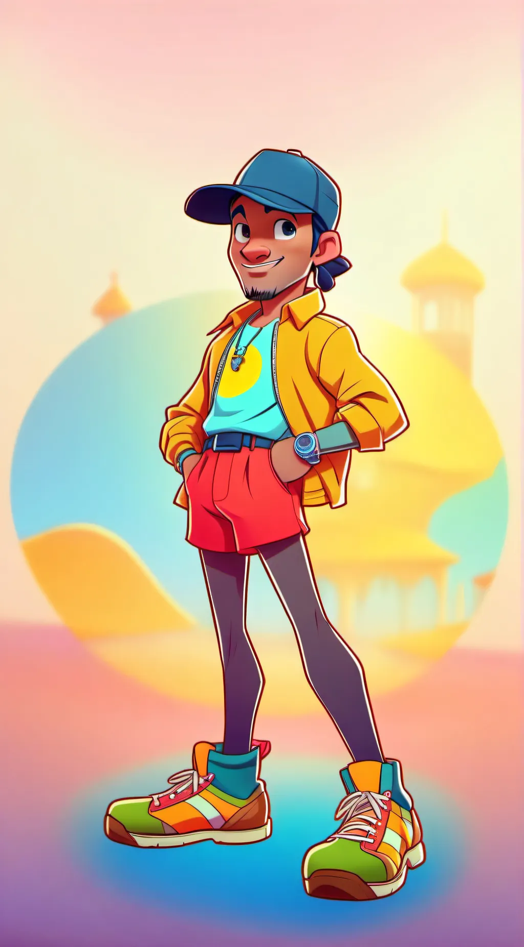 ai character: Hogwarts  background