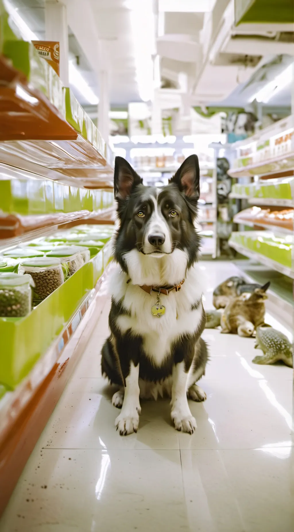 ai character: ~Pet Store Escape~ background