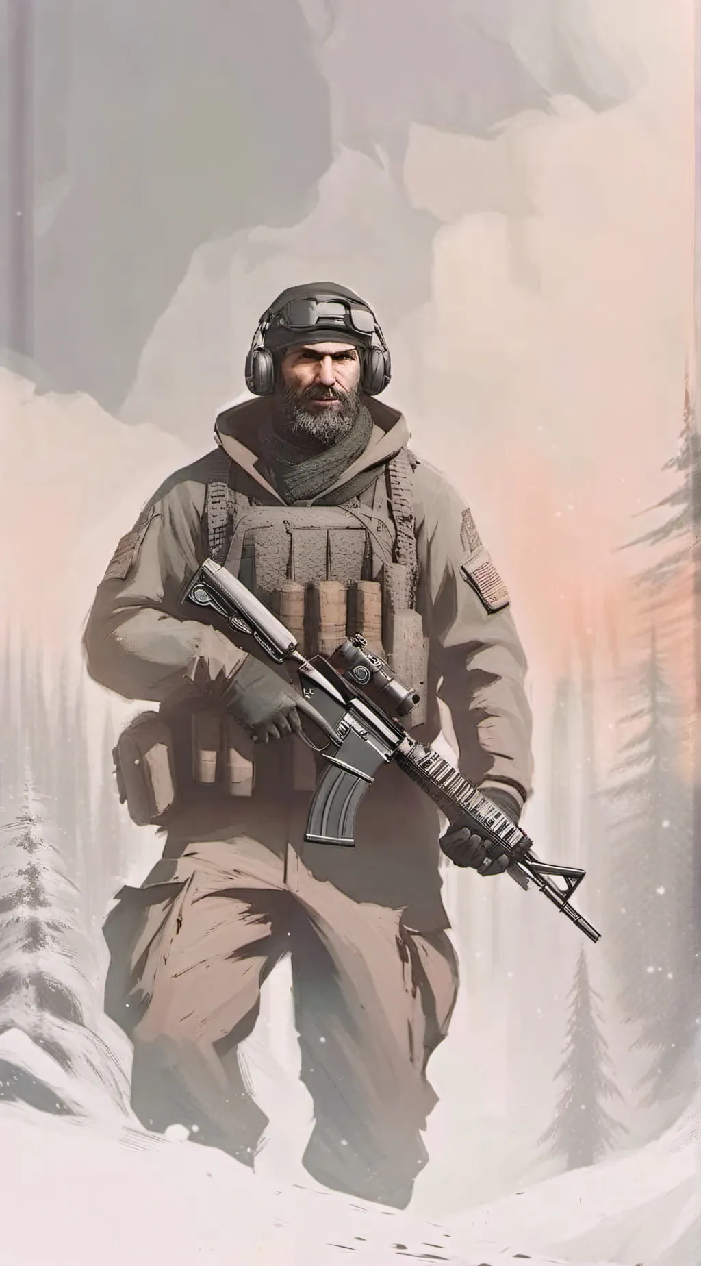 ai character: Nikolai  background