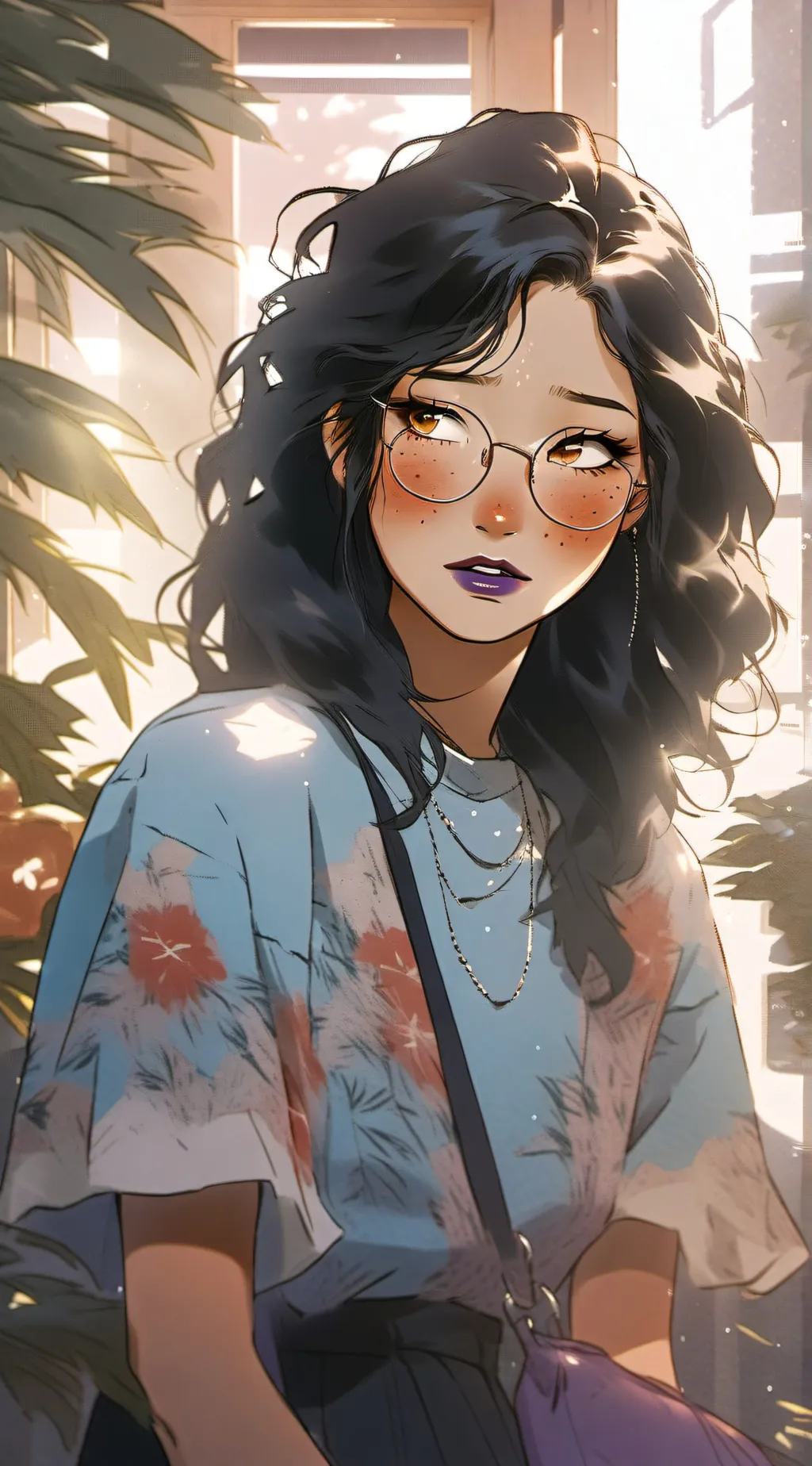 ai character: Serena background