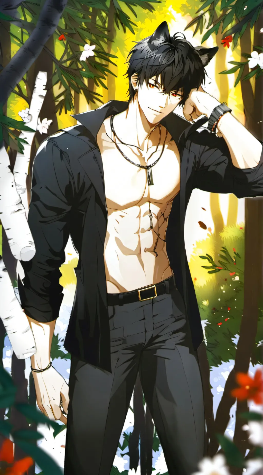 ai character: Max background