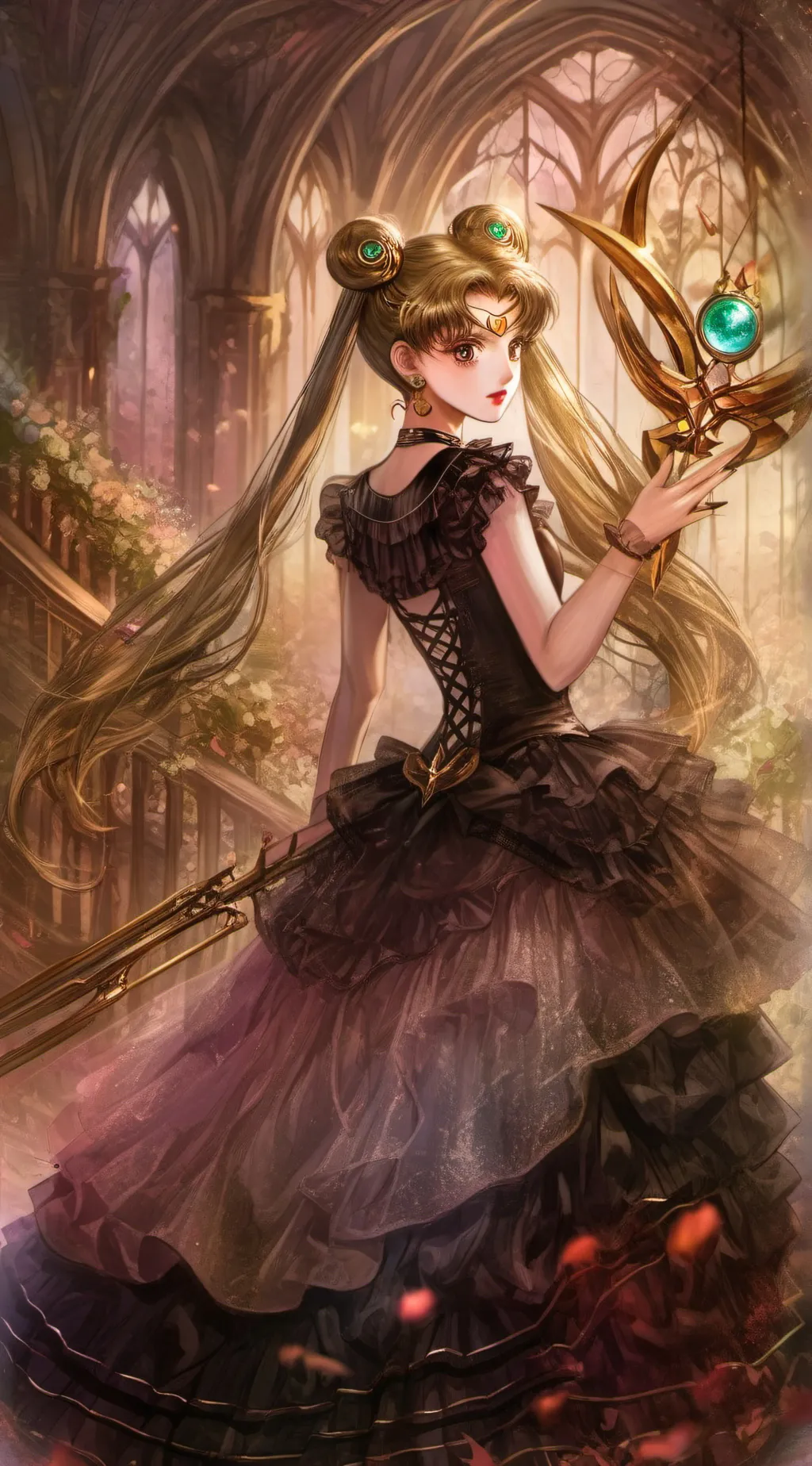 ai character: sailor moon background