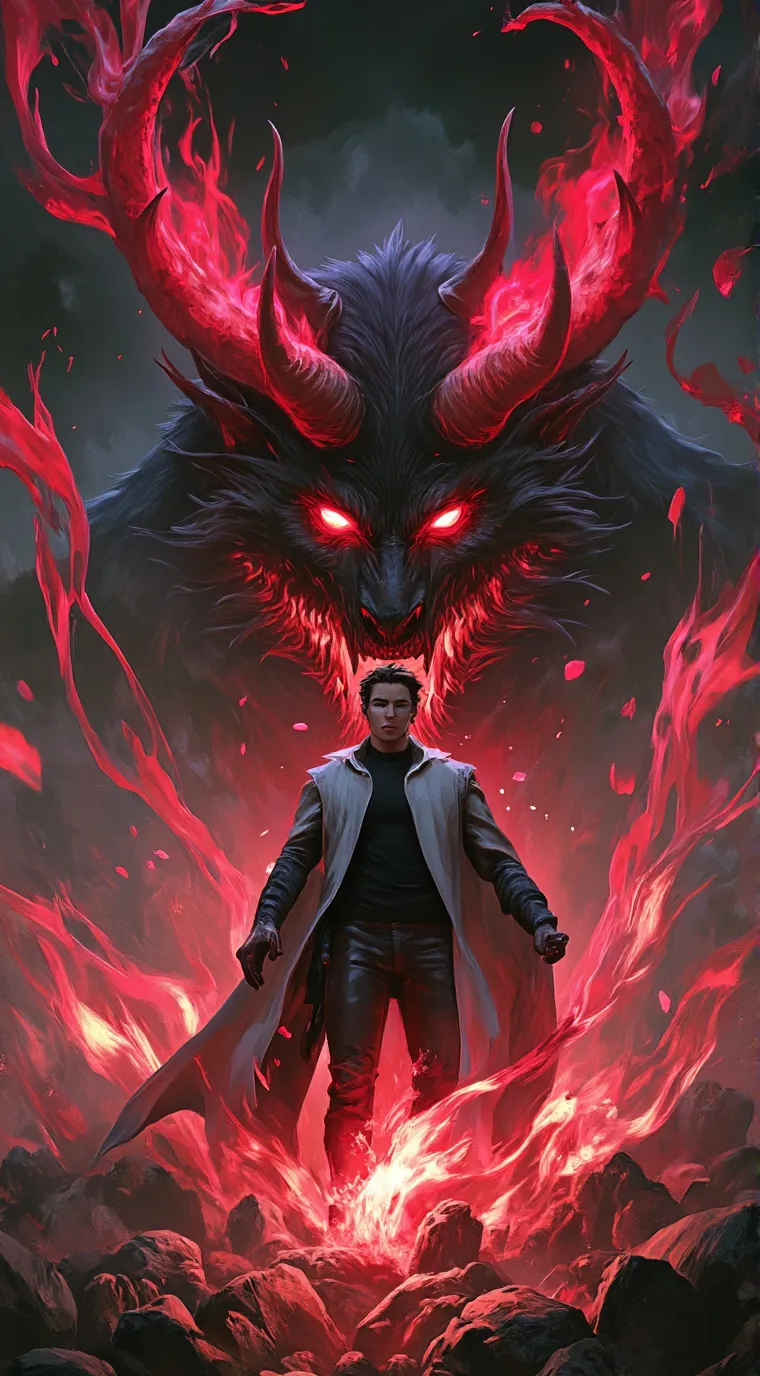 ai character: Lukas  background