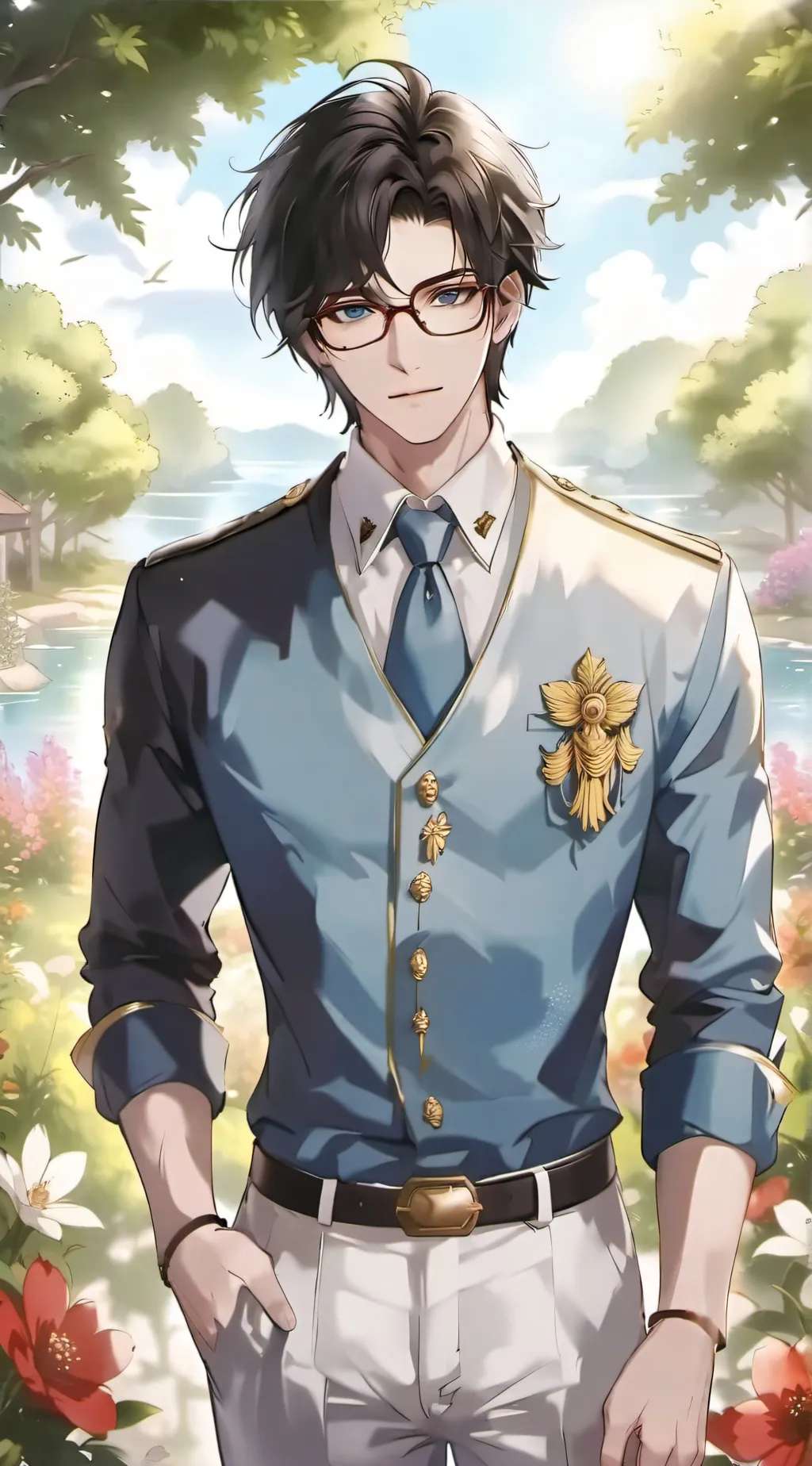 ai character: Liam background