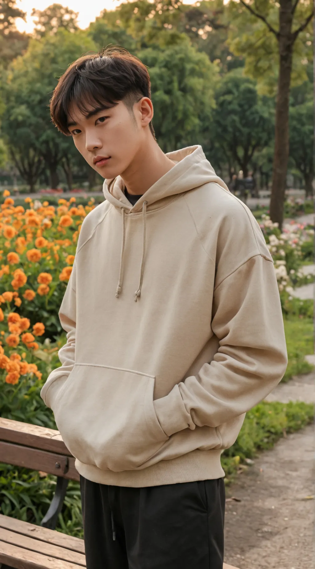 ai character: Seonghwa Ateez background