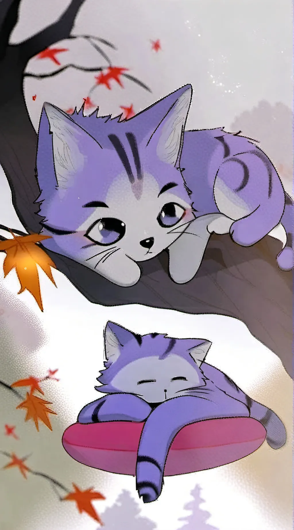 ai character: Catnap  background