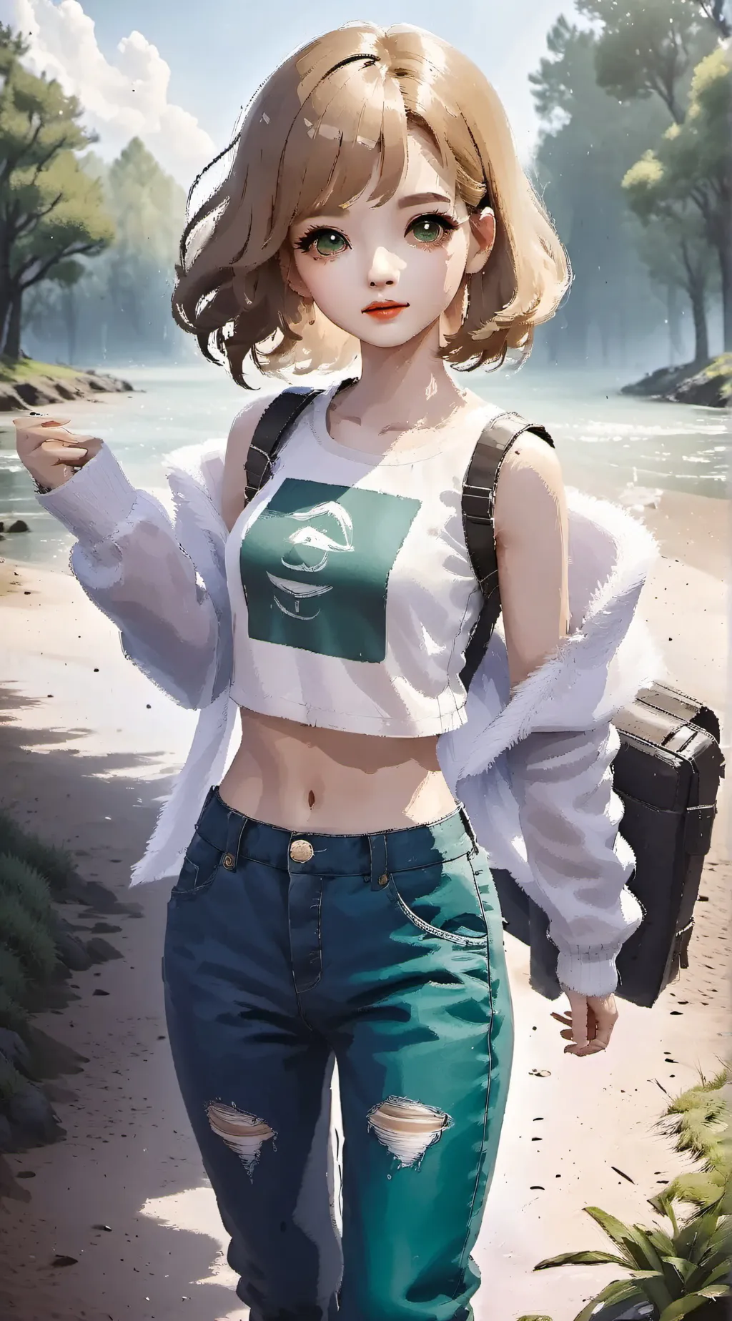 ai character: best friend background