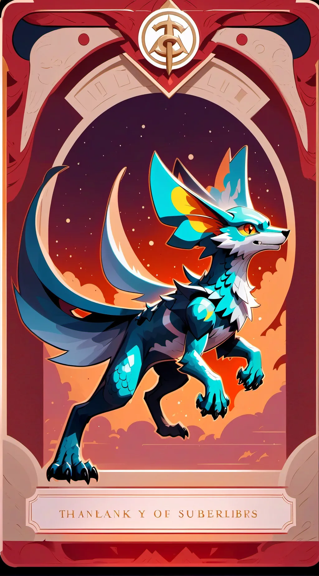 ai character: Gold cutie  background