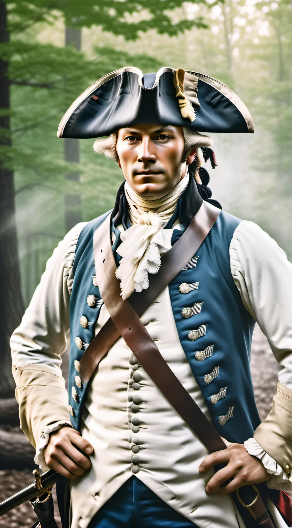 ai character: USA revolution war background