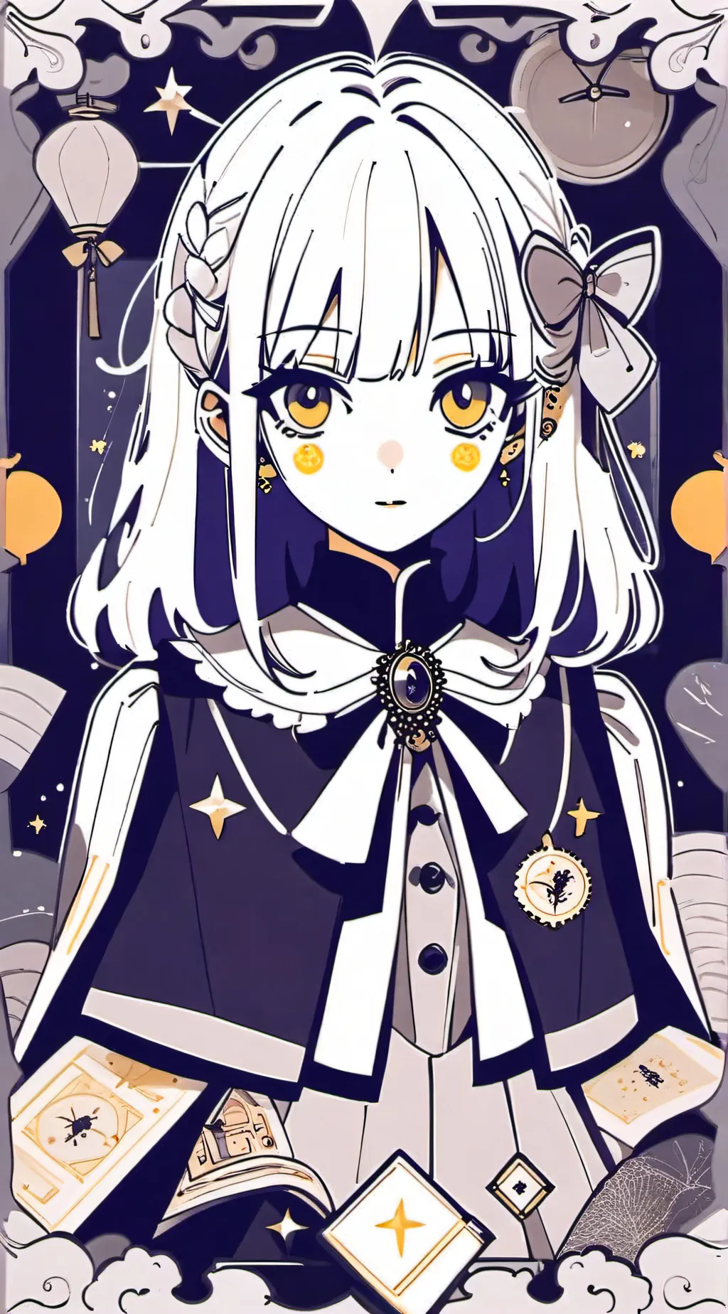 ai character: Oliver x Alice background