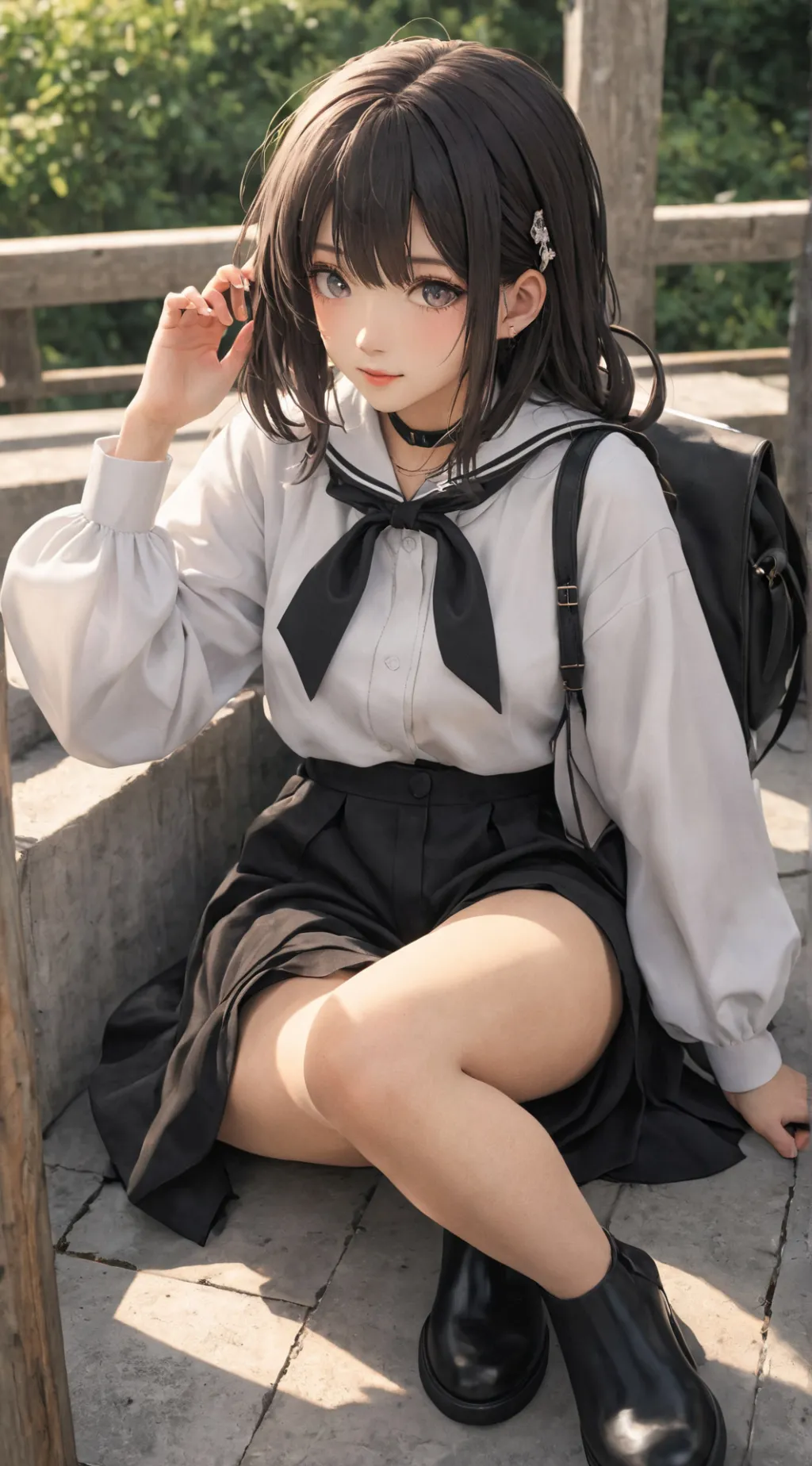 ai character: Olivea background