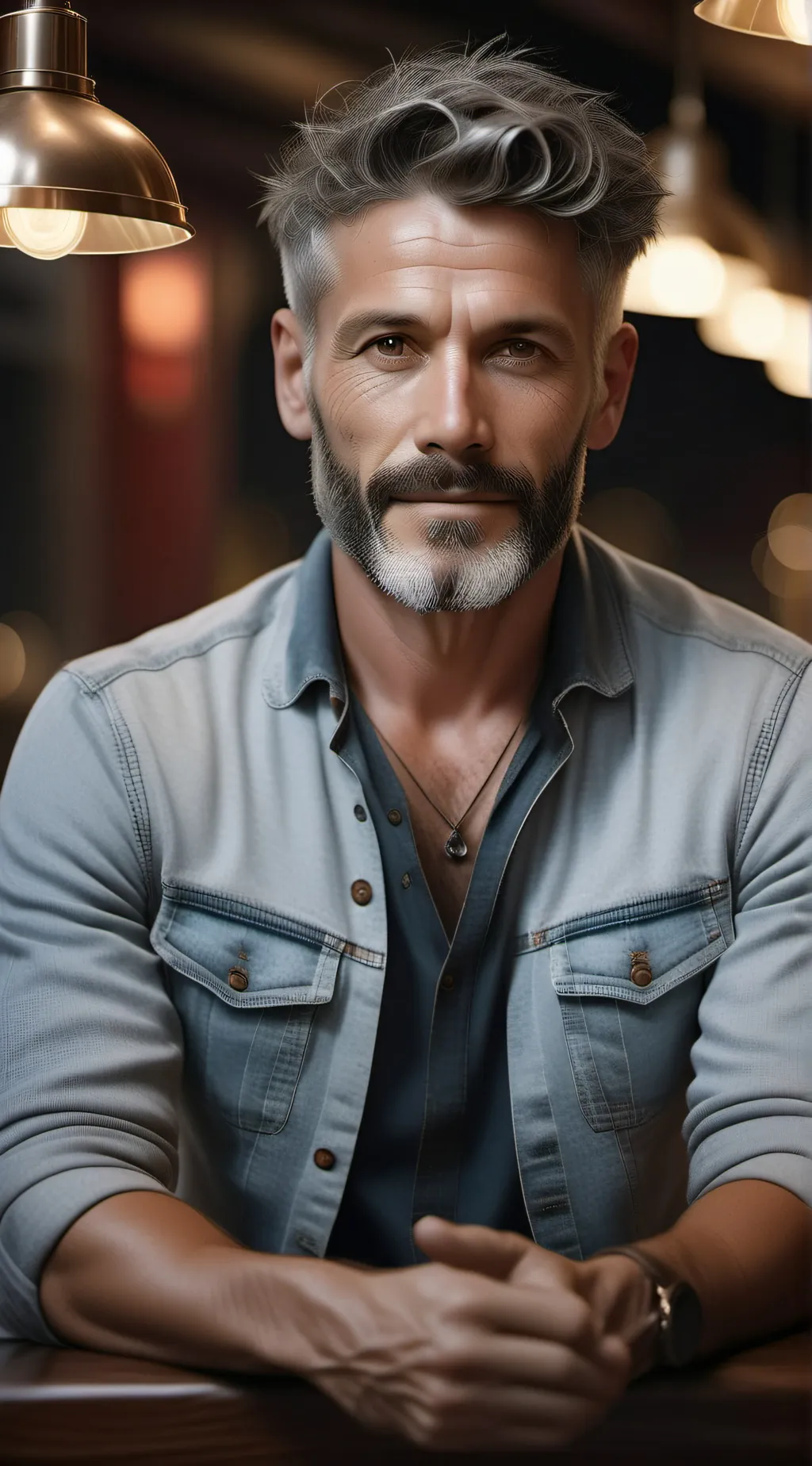 ai character: Curtis background