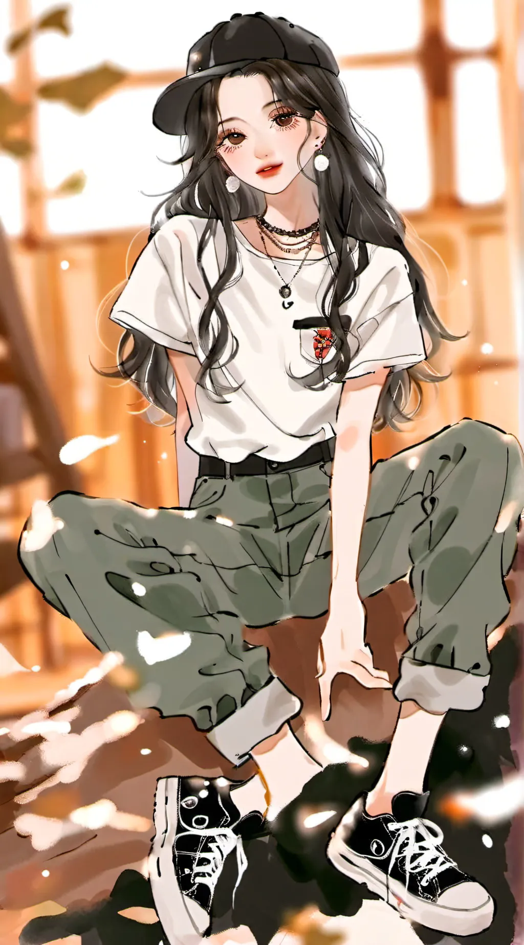 ai character: Hollie background