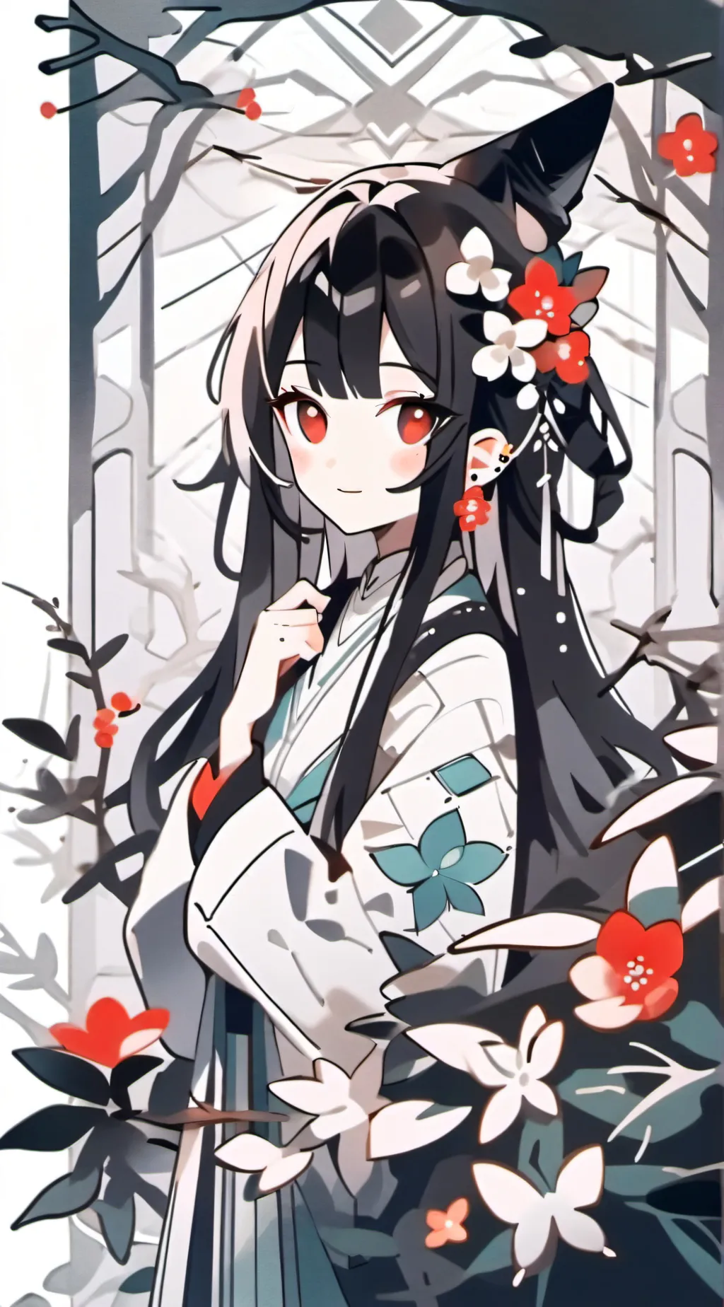 ai character: Kira background