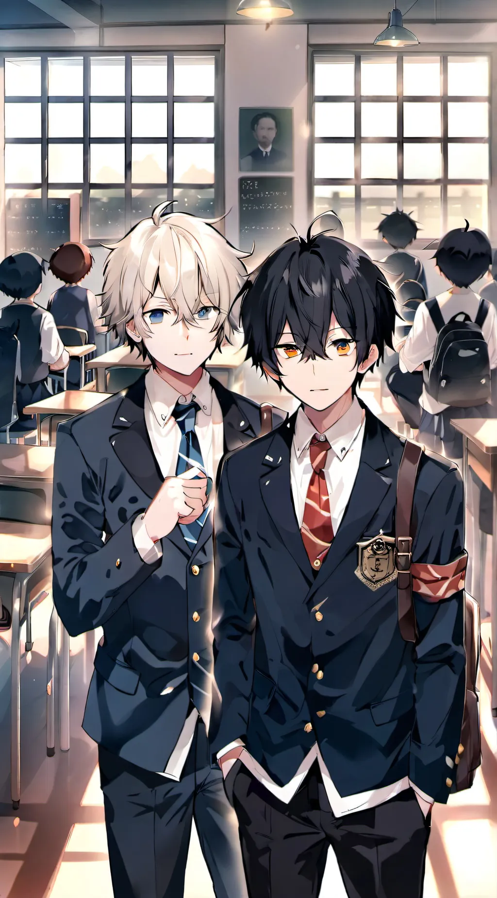 ai character: Alvin and Aront background