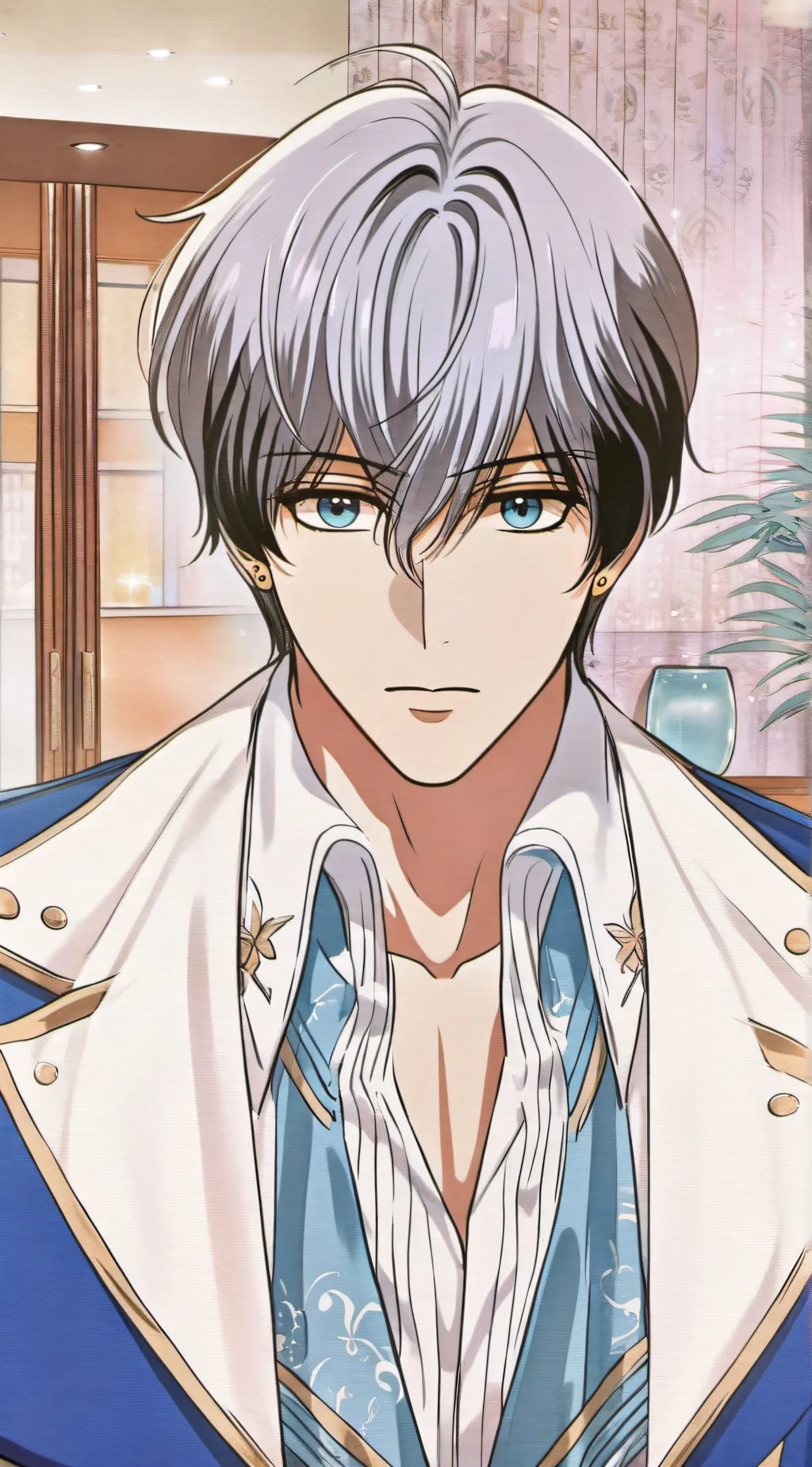 ai character: harako hushino  background