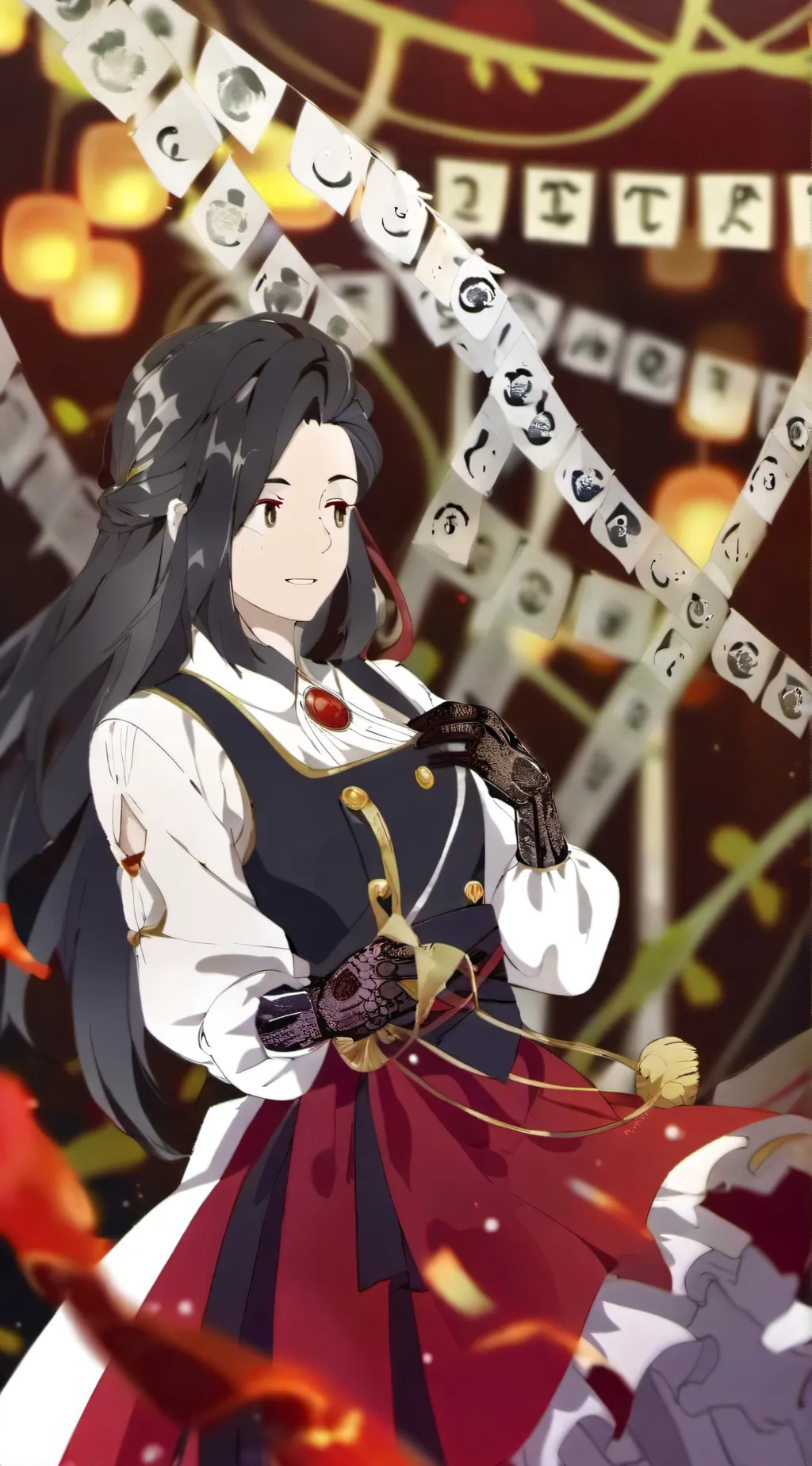 ai character: utahime lori background