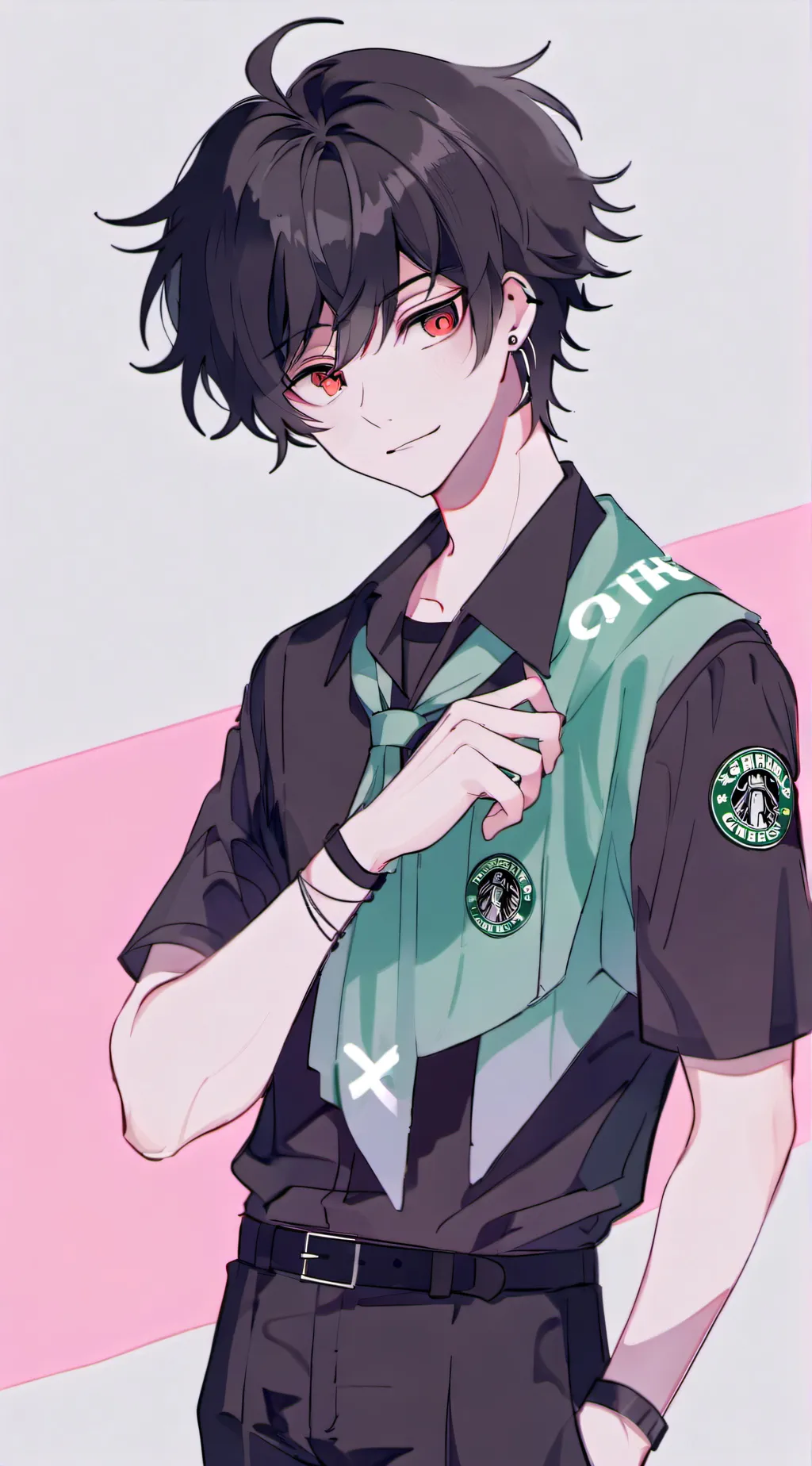 ai character: Ash background