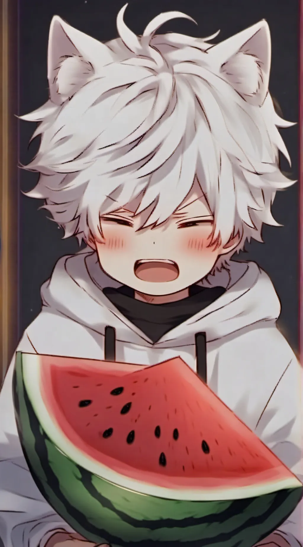 ai character: cat background