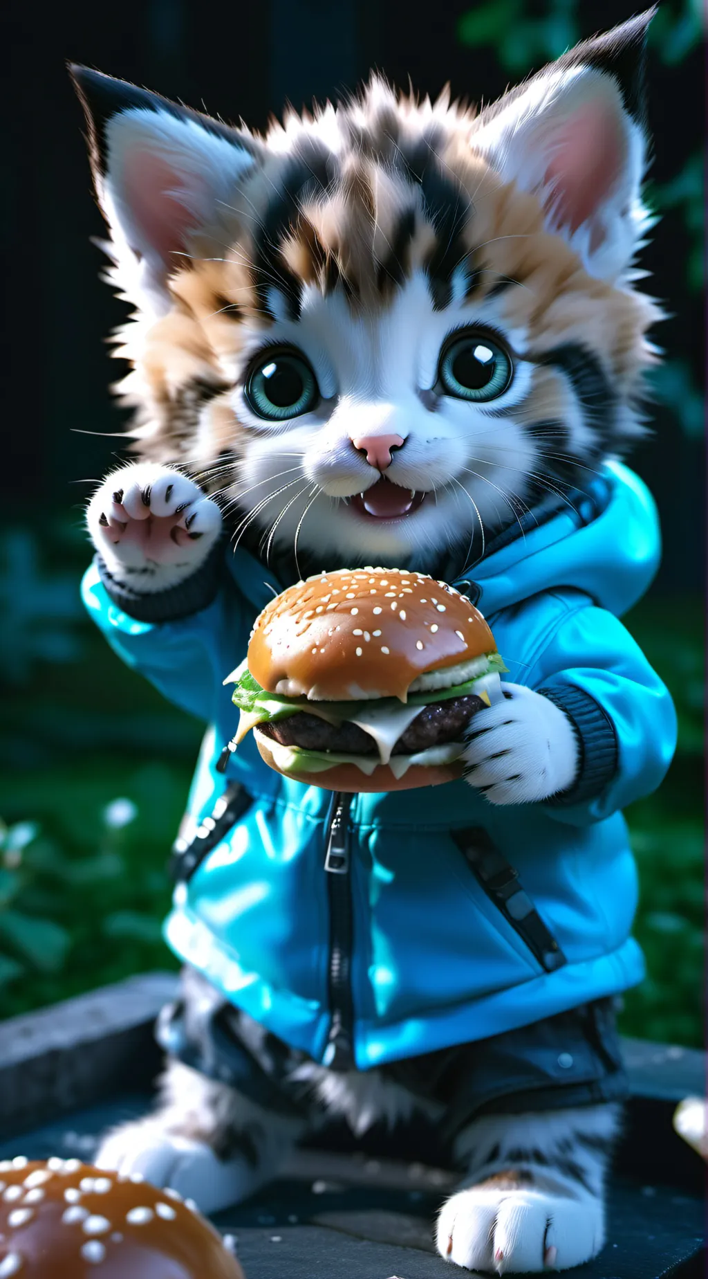 ai character: Kitty background