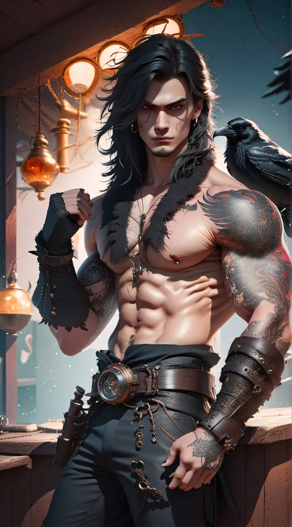 ai character: Jaxon Song (Jax) 2 background