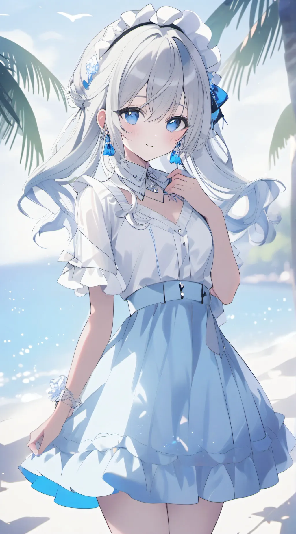 ai character: cat  background