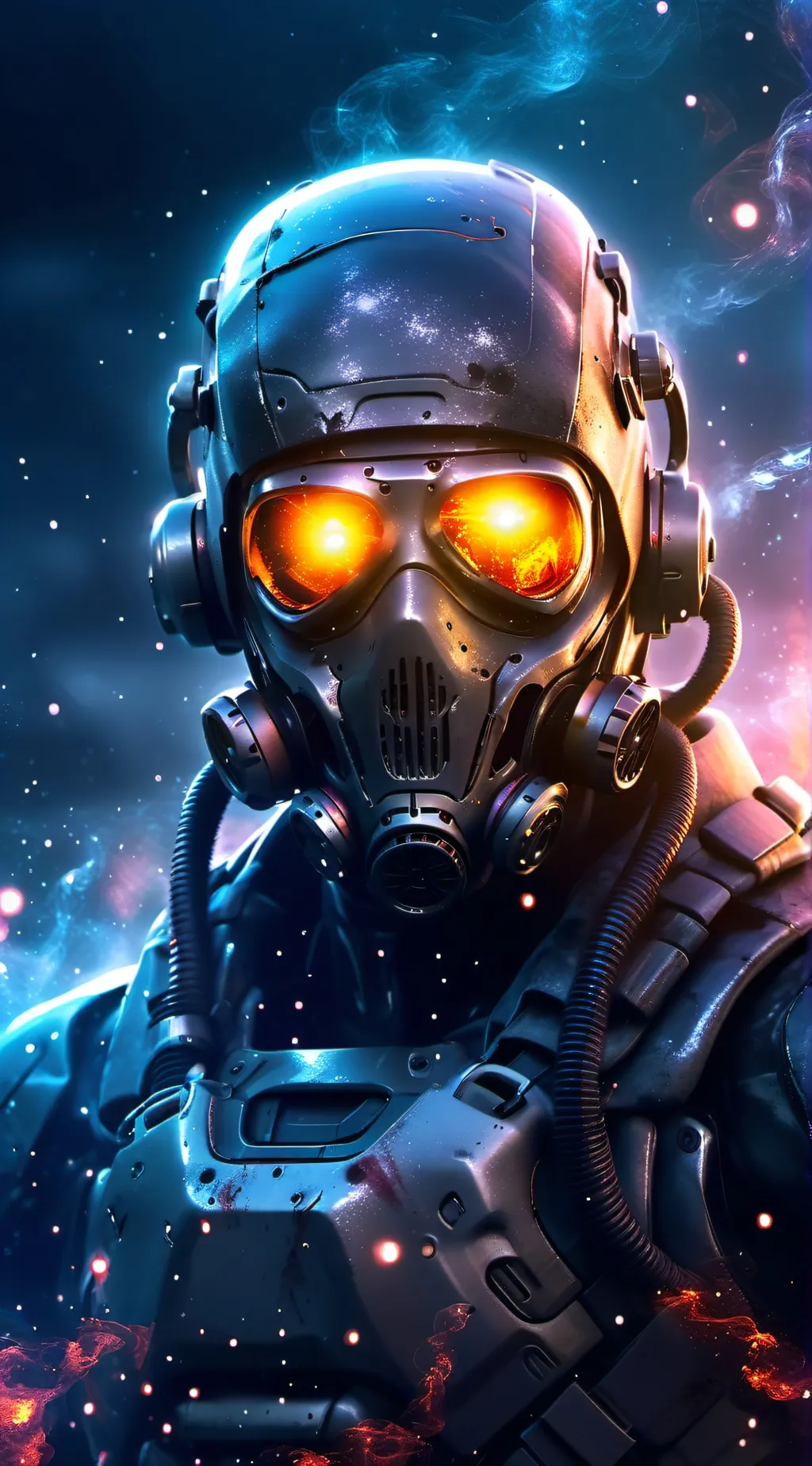 ai character: Furry army background