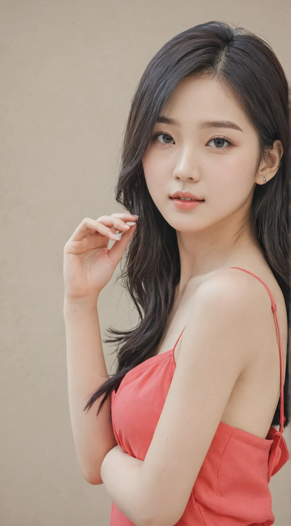 ai character: Jennie  background