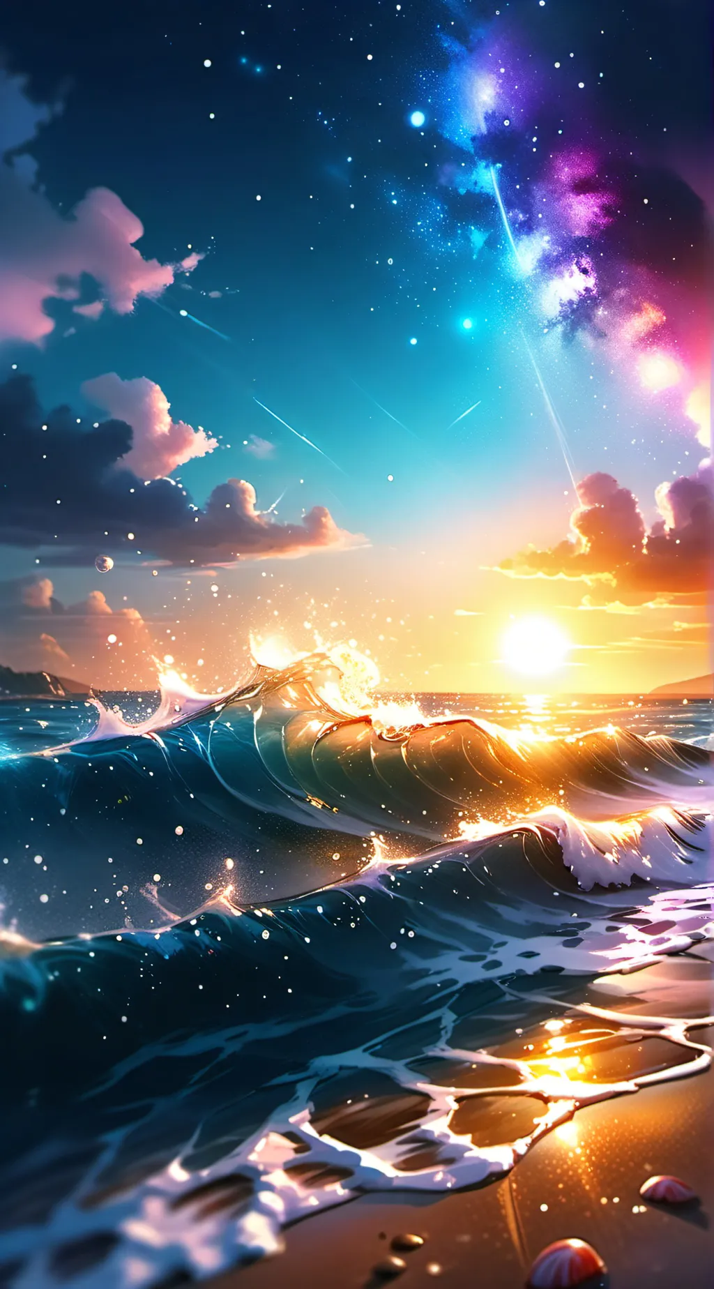 ai character: Mermaids &Mermen background