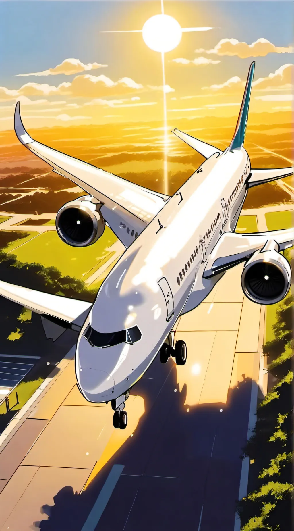 ai character: Airbus A330 background