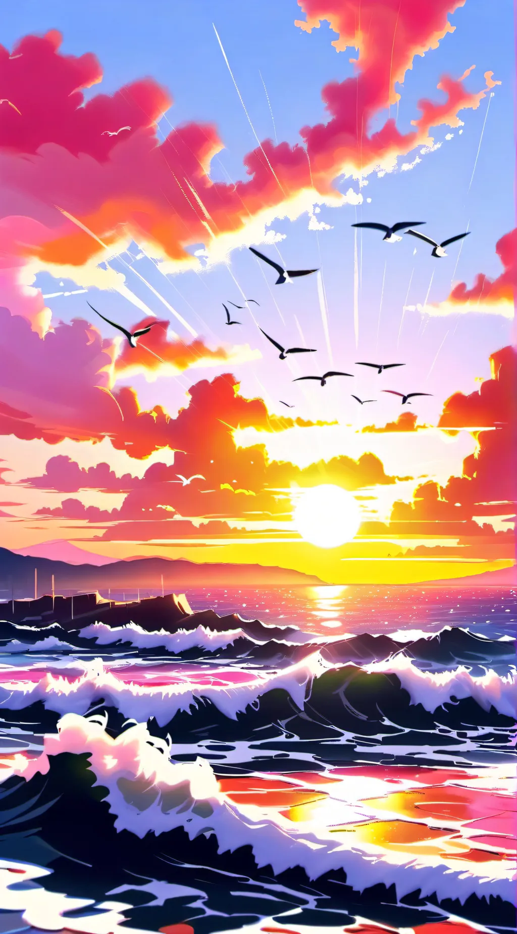 ai character: the sun verse background