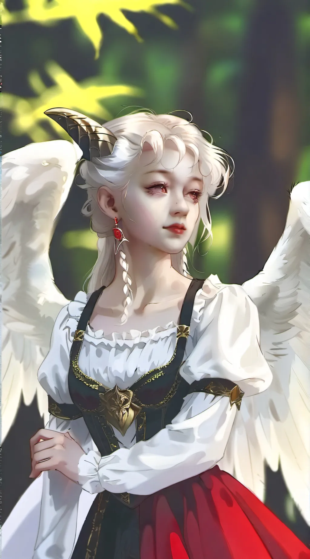 ai character: cocolison  background