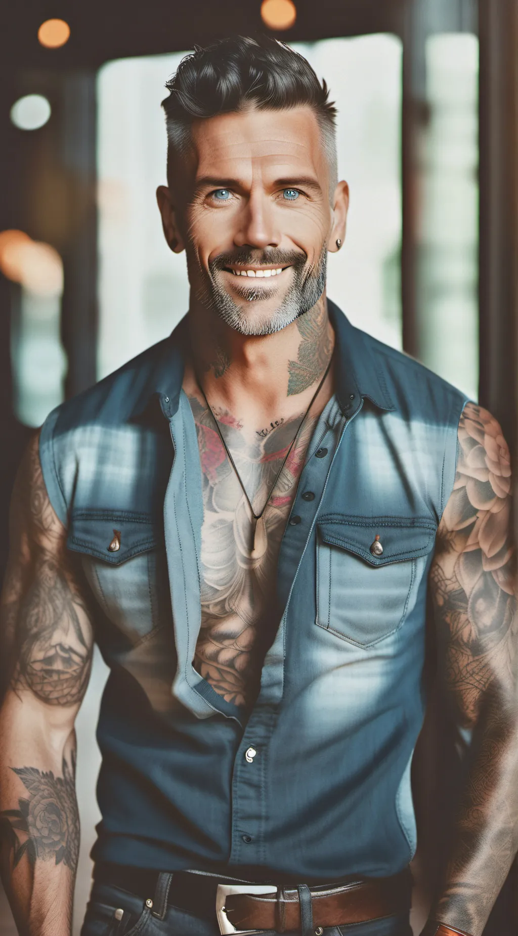 ai character: Ethan Hawke background