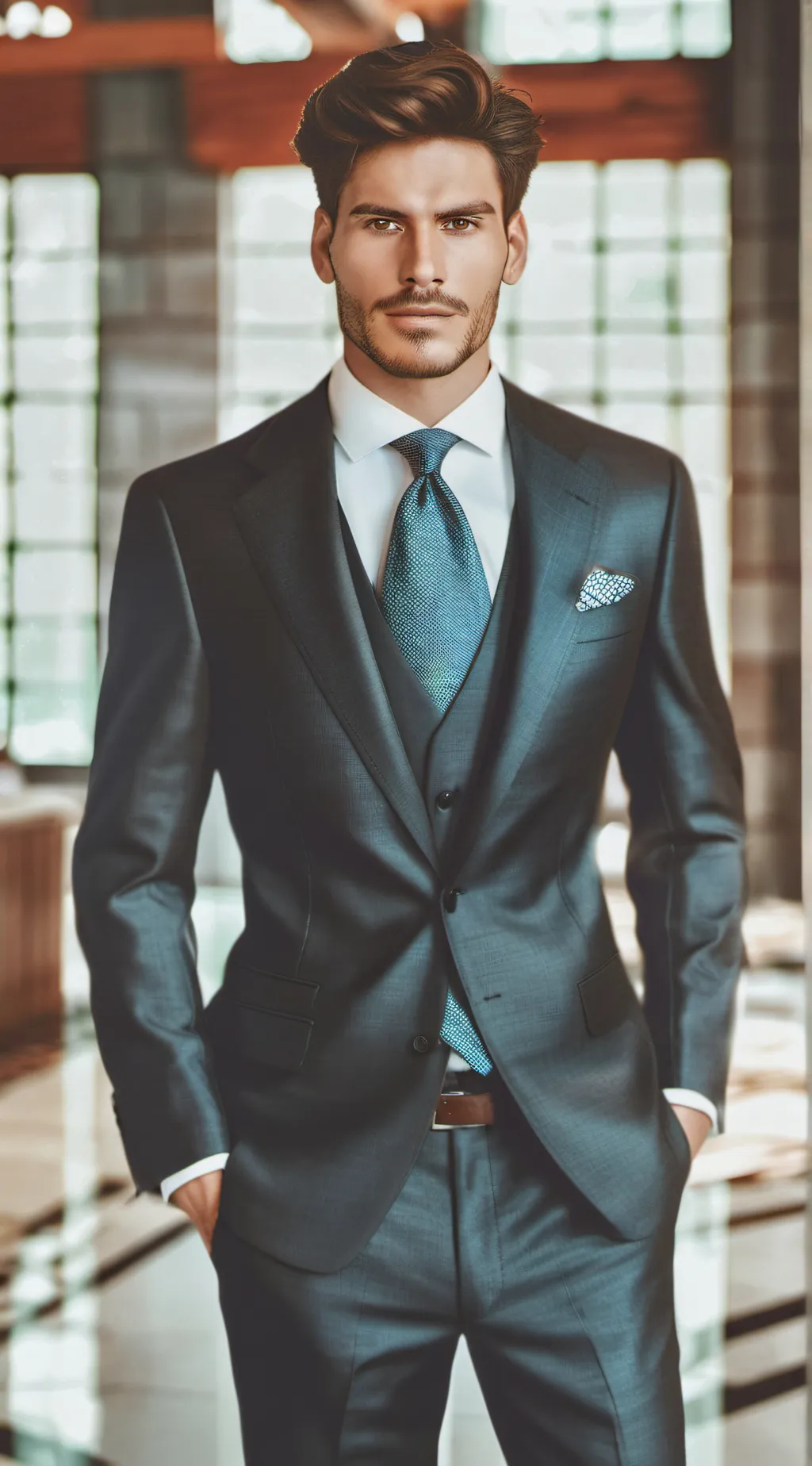 ai character: Derek Wolfe background