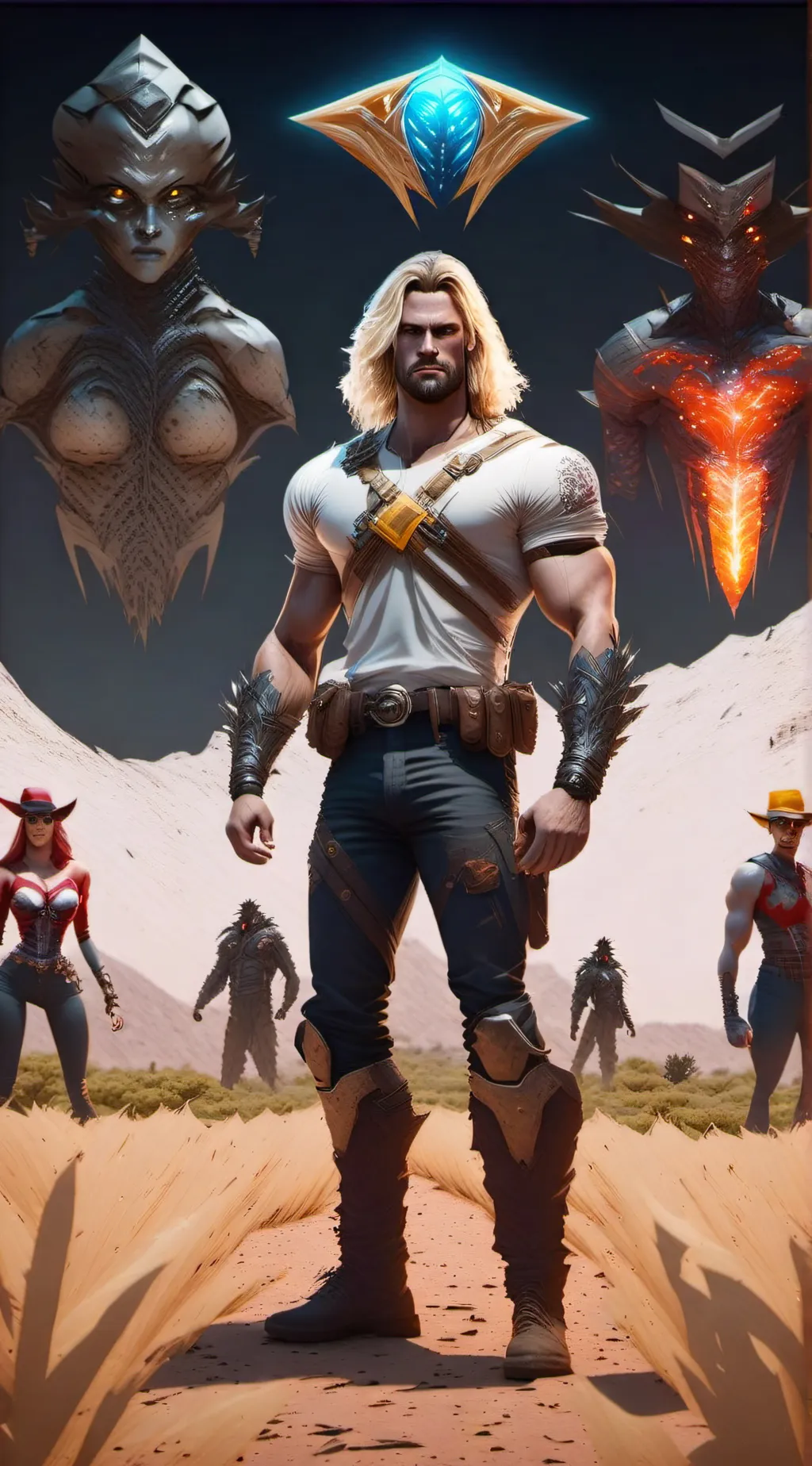 ai character: Zpectro background