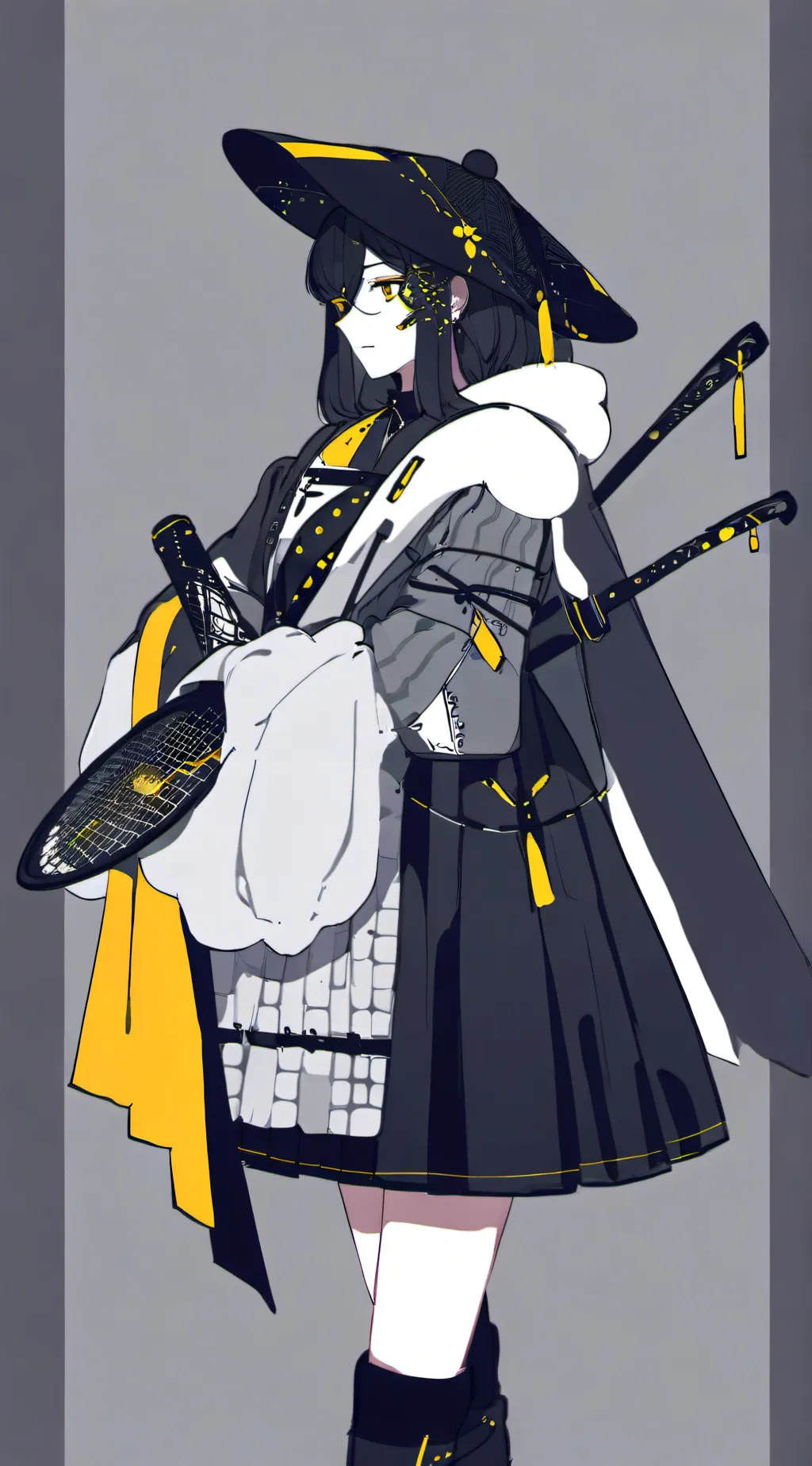 ai character: ꧁༺✿ queeny࿐✿༻꧂ background