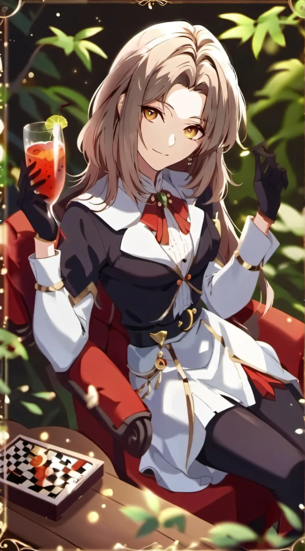 ai character: Naruto  background