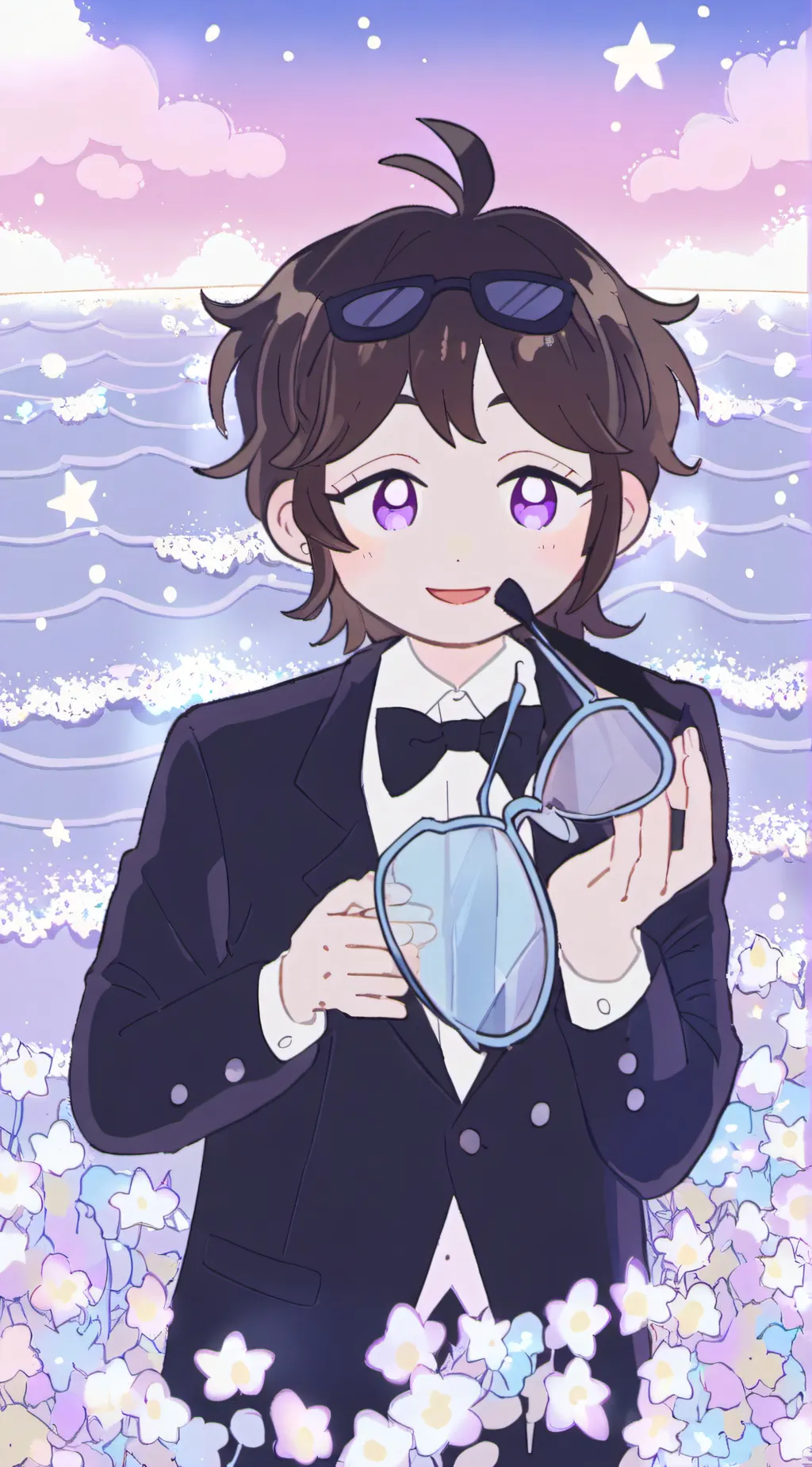 ai character: sleepover  background