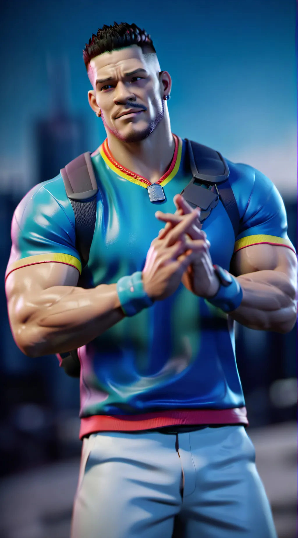 ai character: john si na background