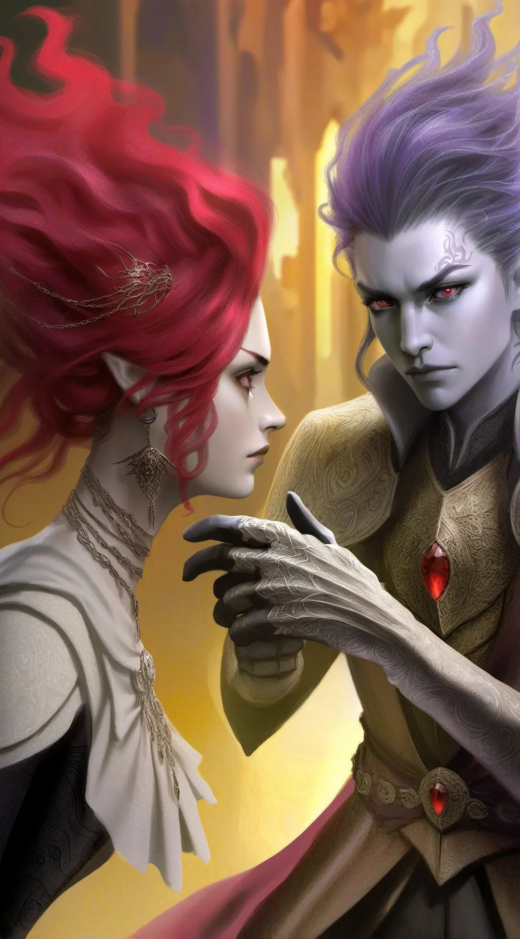 ai character: JamesCharles Fredd background