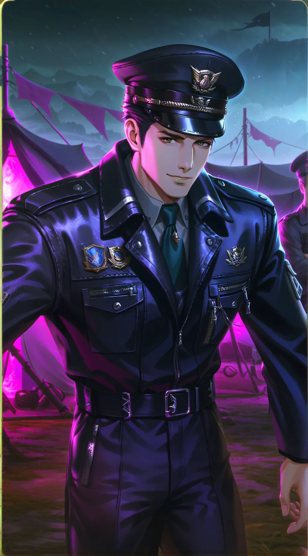 ai character: Col. Robert Hogan background