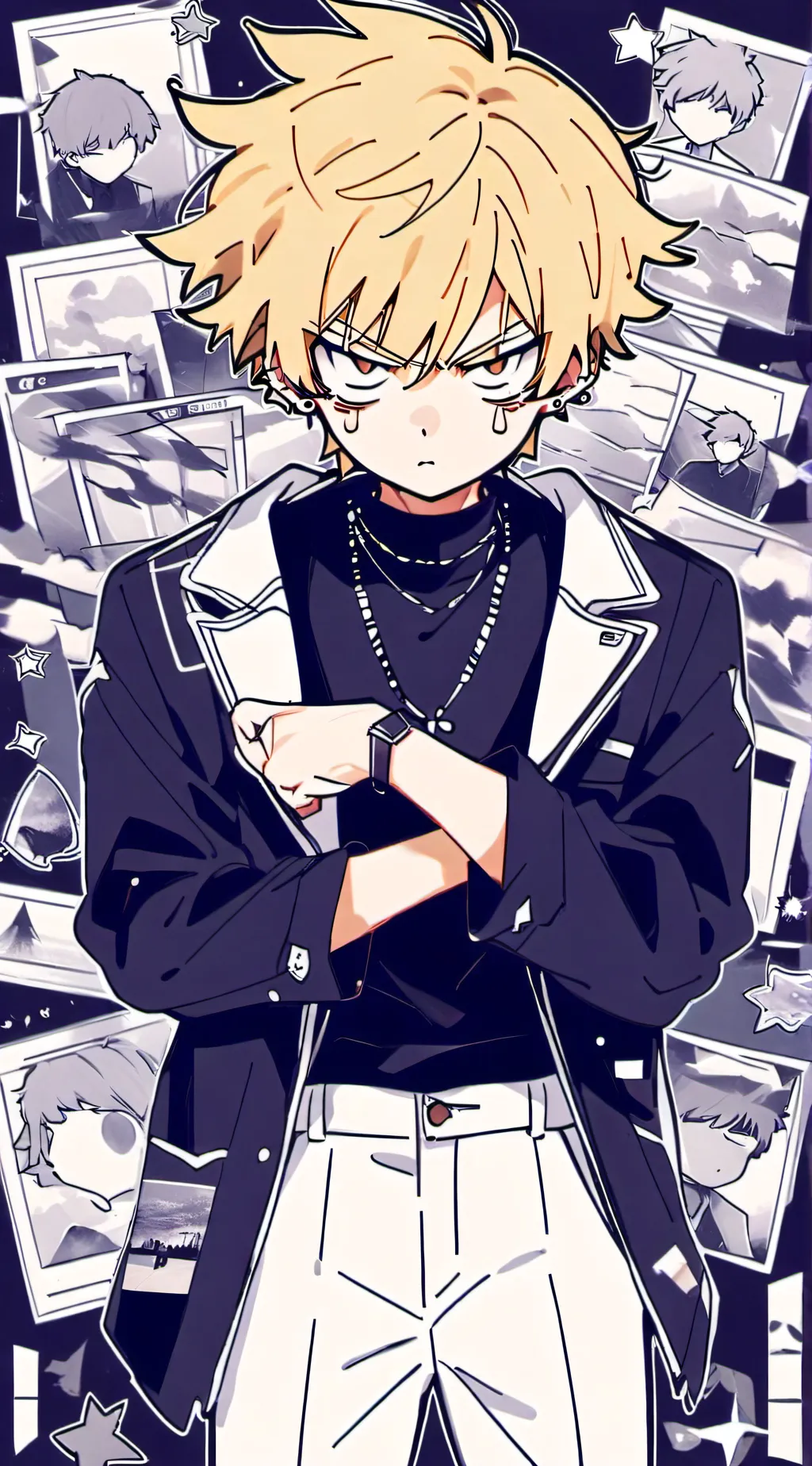 ai character: Bakugo background