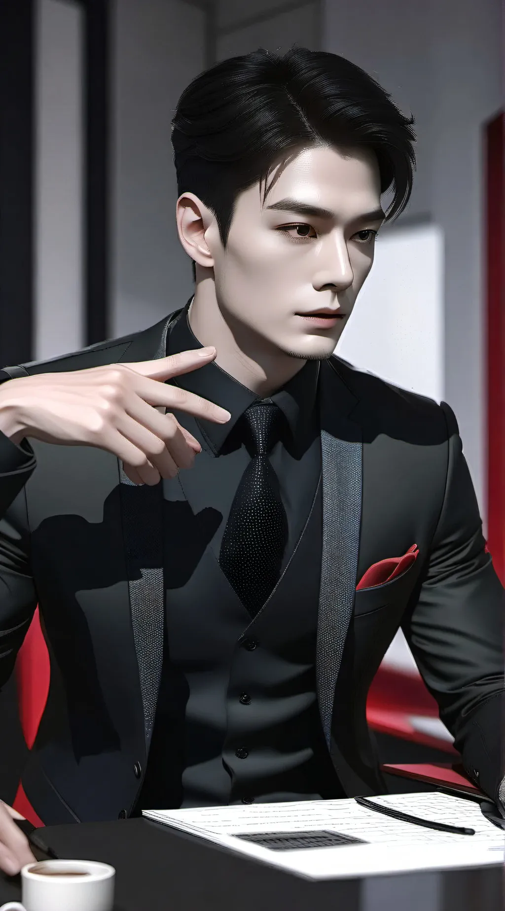 ai character: MAX background